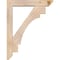 Ekena Millwork Merced Slat Smooth Bracket w/ Offset Brace, Douglas Fir, 5 1/2"W x 28"D x 36"H BKT0604X28X36MRC06SDF - alternate 3